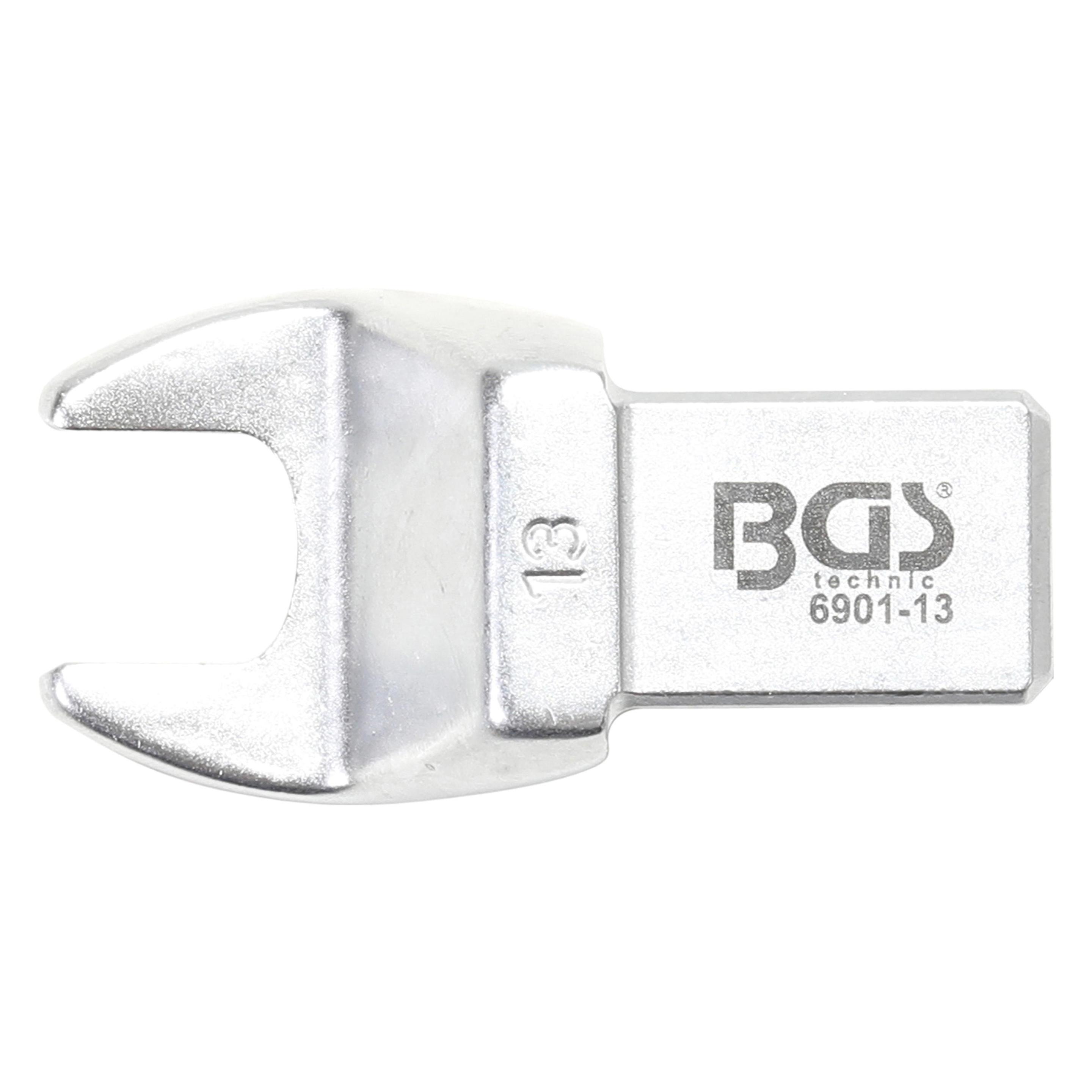 BGS Einsteck-Maulschlüssel 13 mm Aufnahme 14 x 18 mm (13 mm) (6901-13)