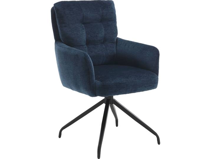 Esszimmerstuhl HOME AFFAIRE Sant Tropez , blau (blau, schwarz, blau), B:60cm H:92cm T:67cm, Stühle, Esszimmerstuhl