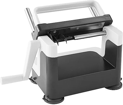 LURCH Gemüsebahnen-Schneider Catto iron grey/weiß weiss B