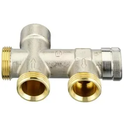 Danfoss Kupplungsgehäuse RA-KE, R 1/2",G 3/4" A Bodenanschluss, Zubehör Heizen