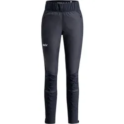 SWIX Langlaufhose Nordic Wam Hybrid Pants W, Größe L in Schwarz Schwarz
