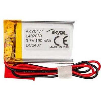 Akyga LP402030 Akkupack x Spezial-Akku LiPo 3.7 V 190 mAh
