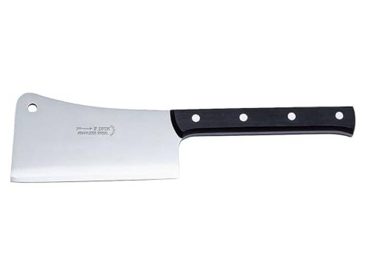F. DICK Ladenspalter 23 cm - rostfrei, Klinge extra scharf, 56 HRC, Spalter stabiler Griff hygienisch - Spezialstahl Küchenspalter - Profi Messer - 92022230