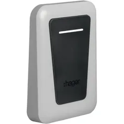 Hager XVS131 Zierblende verkehrsweiß 9016 Ladestation witty one plus pro mit Ladekabel