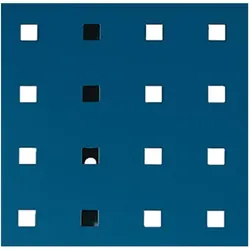 Bott, Werkzeugwand, Lochplatte B457xL495mm enzianblau, RAL 5010