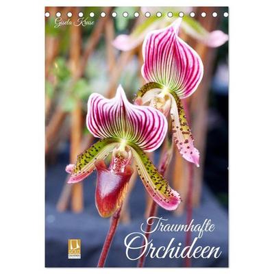 Traumhafte Orchideen (Tischkalender 2026 DIN A5 hoch), CALVENDO Monatskalender