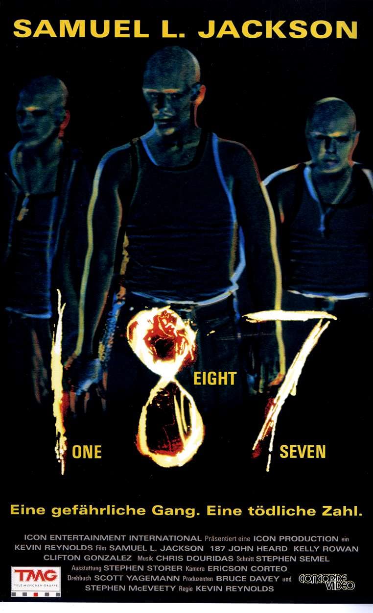 Kevin Reynolds - 187 - Eine tödliche Zahl [VHS] - Preis vom 27.09.2026 03:53:48 h