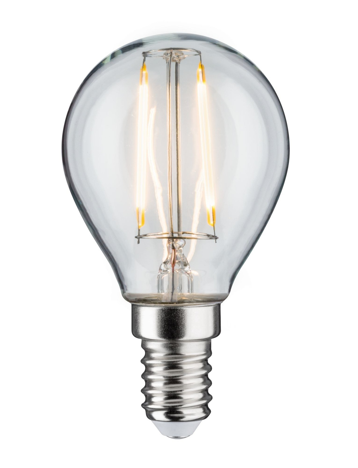 Paulmann LED Filament Druppel Lamp E14 2,6W 2700K Helder