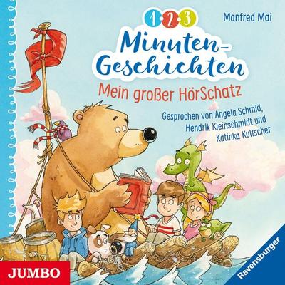 1-2-3 Minutengeschichten. Mein großer Hörschatz - Manfred Mai, Audio, 4057664067470