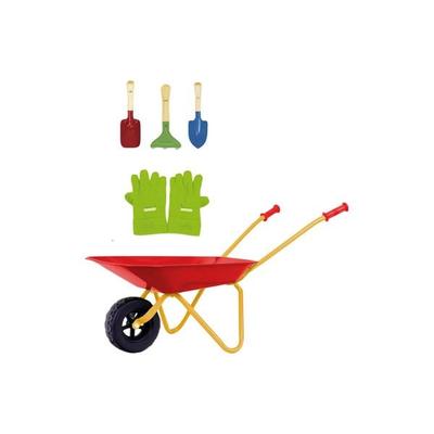 OF - Kinderschubkarre mit Zubehör, Metall