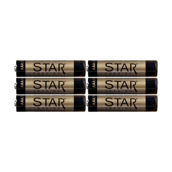 Star Trading AAA batterijen 6-pack