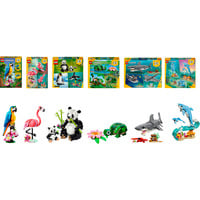 Creator Wilde Tiere-Bundle, Konstruktionsspielzeug
