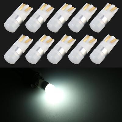 Inspired Deals 10PCS T10 LED Bulb W5W 194 LED Replacement Car Clearance Parking Lights white Light