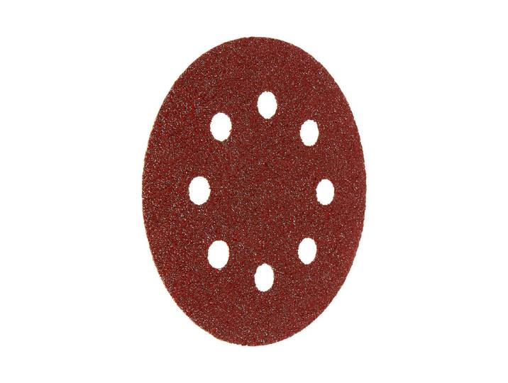 Wolfcraft Haft-Schleifscheiben Korund K40 ⌀ 11.5 cm 5 Stück