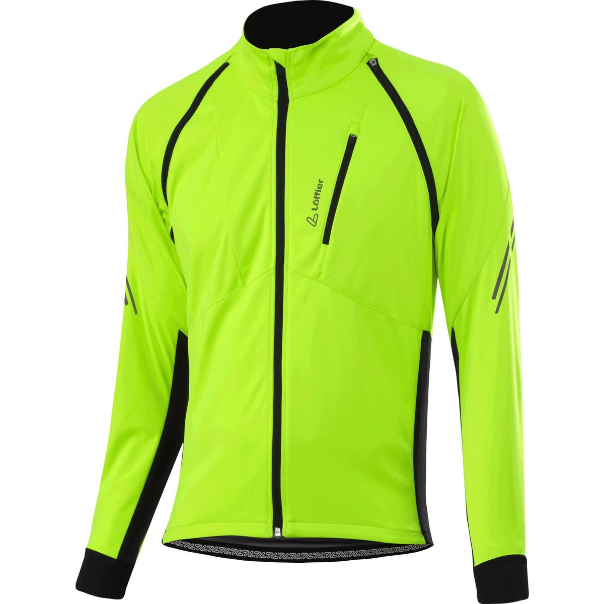 Löffler Men Bike Zip-off Jacket SAN Remo AB Light neon yellow (200) 54 30003-200-54