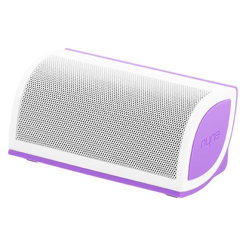 Nyne Mini - Lautsprecher - tragbar - drahtlos - 5 Watt (Gesamt) - weiss, Violett (Mini Purple) (10 h) (850399004147)