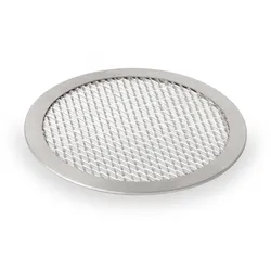 20x Pizza Screen rund mit Perforierung Ø 50 cm Aluminium