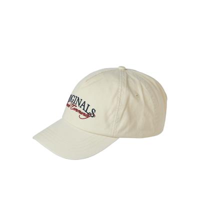 Baseball Cap JACK & JONES "JACFRAME WASHED EMB CAP SN", Herren, beige (turtledove), Web, Baumwolle, bestickt, Caps
