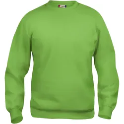 CLIQUE Basic Roundneck Sweatshirt 67 - hellgrün XS