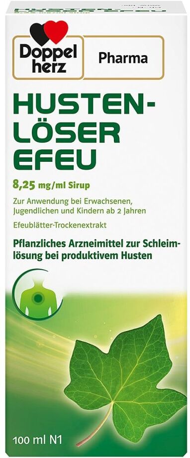 Doppelherz Hustenlöser Efeu 8,25 Mg/ml Sirup