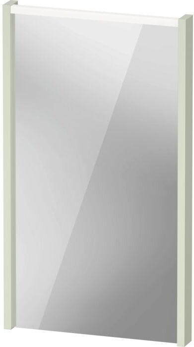 Duravit D-Code Spiegel DC70750HHHH0000 400x700x48, Blassgrün Matt, mit LED Beleuchtung