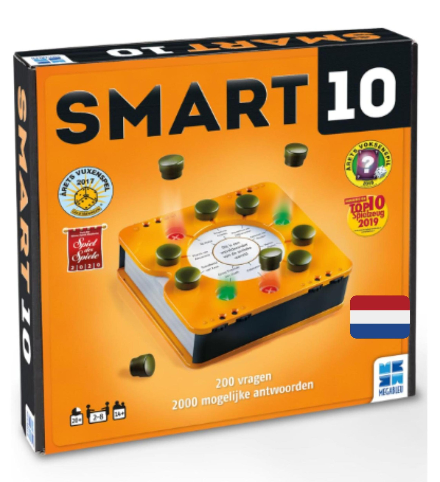 MEGABLEU 678946 Bordspel Quiz Classic editie voor families vanaf 14 jaar