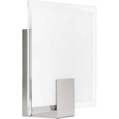 Brilliant Sonian 90324/13 Wandleuchte E14 40W LED Edelstahl, Weiß