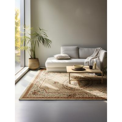NORTHRUGS "Adraskan" rechteckig 8 mm Höhe Orient Optik, Läufer, strapazierfähig, pflegeleicht, robust