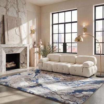 SAFAVIEH Cyrus Shag Kerasoula Abstract 1-inch Thick Rug