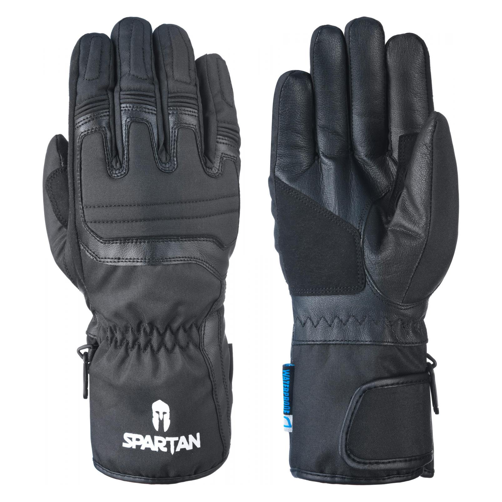 Oxford Spartan Handschuhe XXL 70% Polyester schwarz (Herren, XXL) (GM1991012XL)