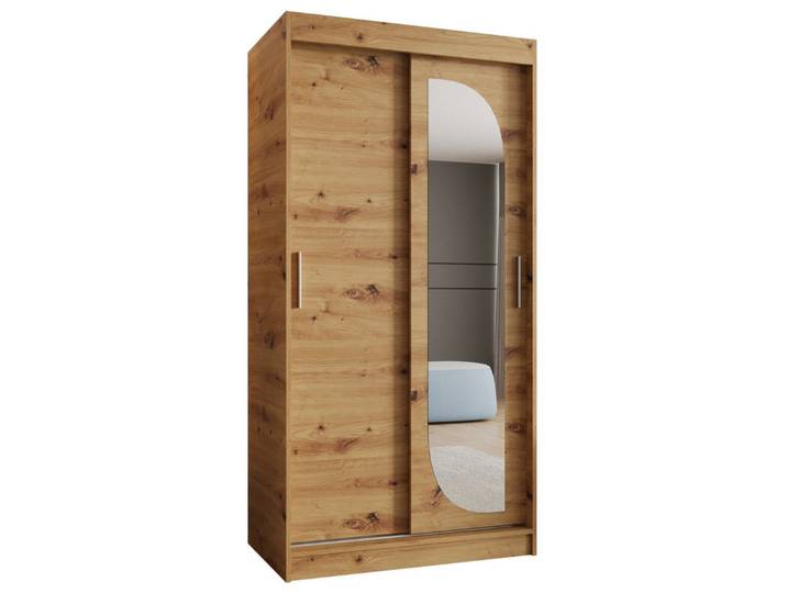 ABIKS MÖBEL Schwebetürenschrank Schiebetürenschrank mit Spiegel LUCY