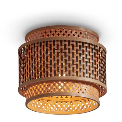 GOOD & MOJO Deckenleuchte "BHUTAN", braun, 1, Ø 25cm H: 20cm, 1 Stk., Leuchten, Deckenleuchte
