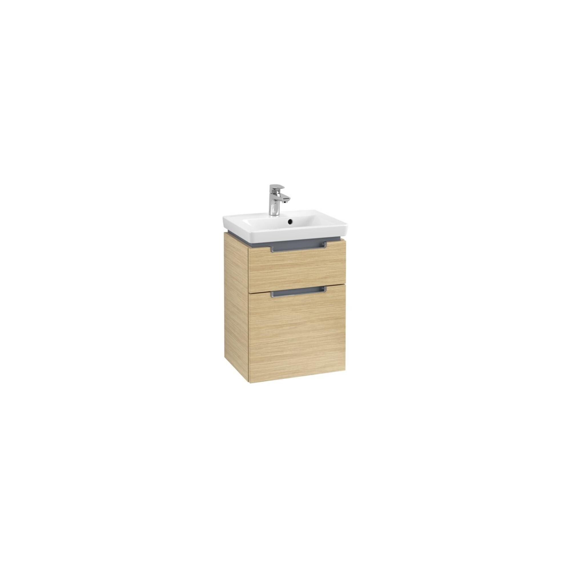 V&B Waschtischunterschrank Subway 2.0 44x59x35,2cm, Griff chrom, nordic oak ; Villeroy & Boch (A90610VJ)