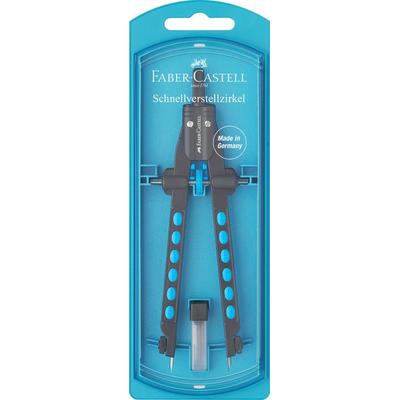 Faber-Castell Schnellverstellzirkel blau