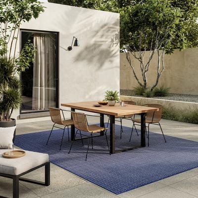 Nourison Horizon Indoor/Outdoor Chevron Area Rug.