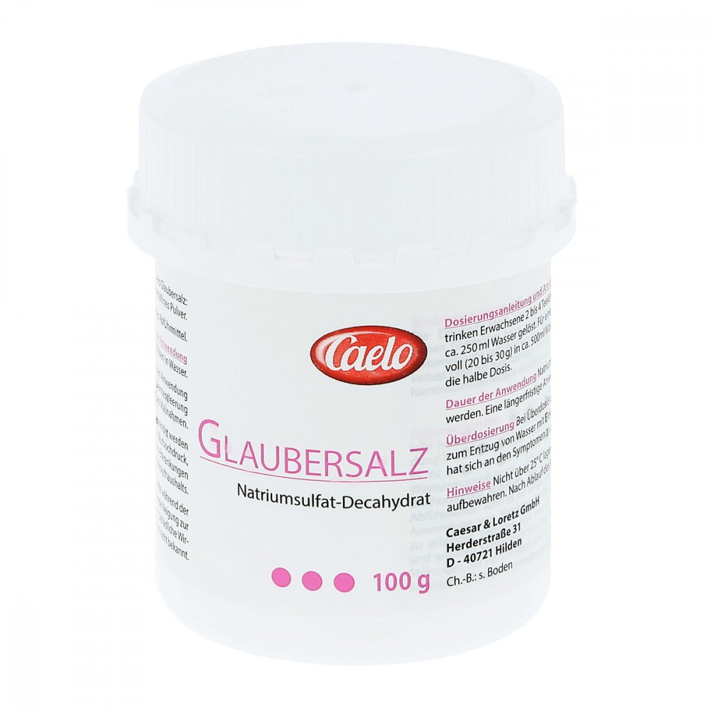 Caesar & Loretz GmbH Glaubersalz Caelo Hv-packung 03394844