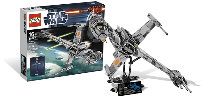 LEGO Star Wars B-Wing Starfighter, Bild, Mehrfarben, Star Wars