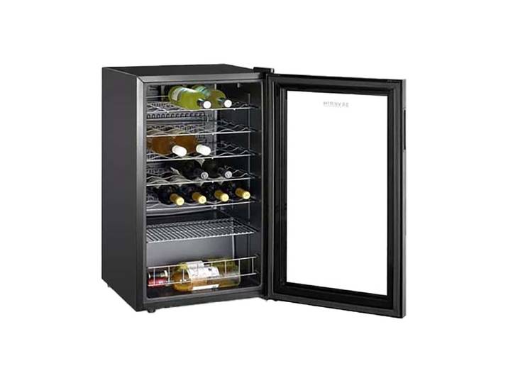 Severin WKS8908 Weinschrank Schwarz rechts