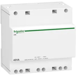 Schneider Electric Schneidtransformator Sicherheit 23024V 40VA iTR (A9A15220), Transformator