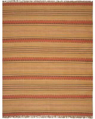 SAFAVIEH Handmade Flatweave Kilim Leyla Tribal Wool Rug