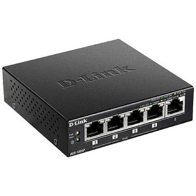 D-Link DGS-1005P/E DGS-1005P/E Netzwerk Switch 5 Port 1 / 10 GBit/s