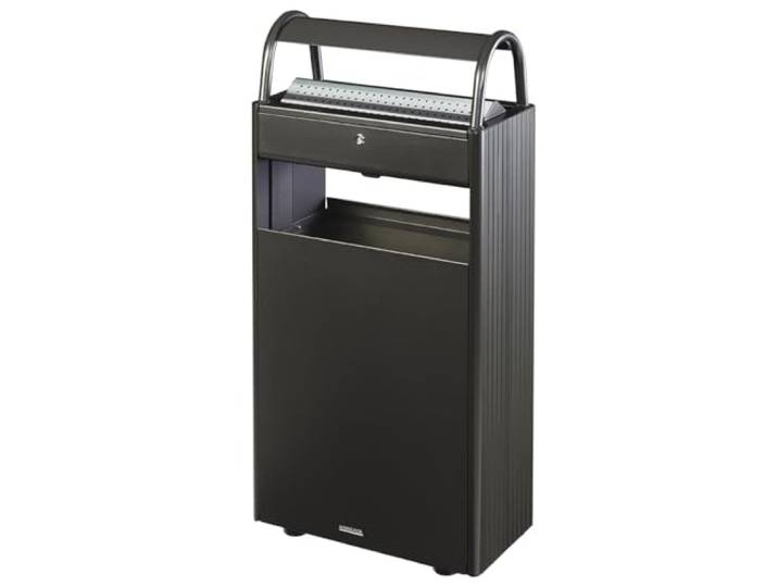 Rossignol Kopa Aschenbecher/Abfalleimer, 12/60 l 12L / 60L Mangangrau.