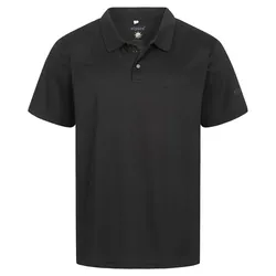 Funktions-Polo-Shirt "TINEO" - M - schwarz