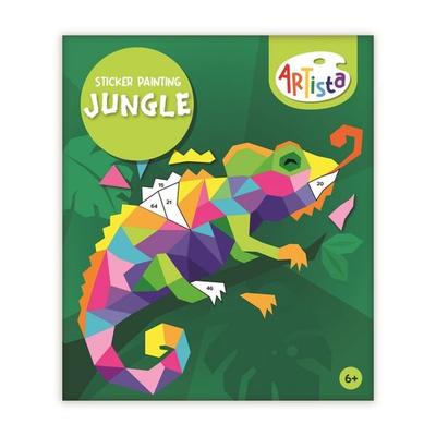 ARTISTA - Sticker Painting Buch Jungle (MQ3)