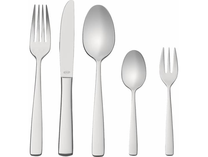 Besteck-Set RÖSLE ELEGANCE , silber (edelstahlfarben), 30 Stk., Edelstahl 18/10, Essbesteck-Sets, Besteck-Set, spülmaschinengeeignet