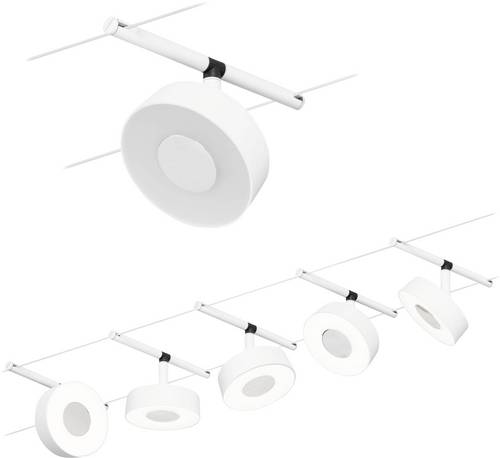 Paulmann WS DC Circle Seil-Komplettsystem Weiß (matt), Chrom