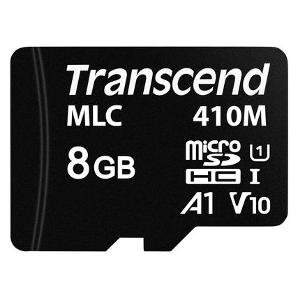 Transcend 8GB microSD UHS-I U1 A1 MLC (P) (8 GB, microSDHC, U1, UHS-I) (TS8GUSD410M)