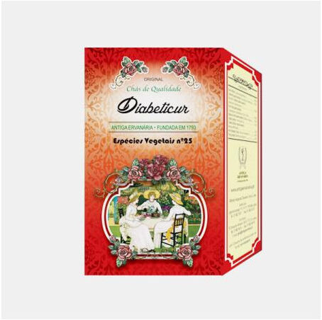 ANTIGA ERVANARIA CHA Nº 25 - DIABETICUR 100g