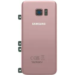 Samsung Galaxy S7 Edge Original Akkudeckel (Abdeckung, Samsung Galaxy S7 Edge), Mobilgerät Ersatzteile, Rosa