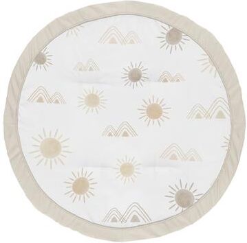 Sweet Jojo Designs Boho Desert Sun Taupe Baby Tummy Time Playmat Neutral Tan Beige Ivory Gold Cream Off White Bohemian Mountain